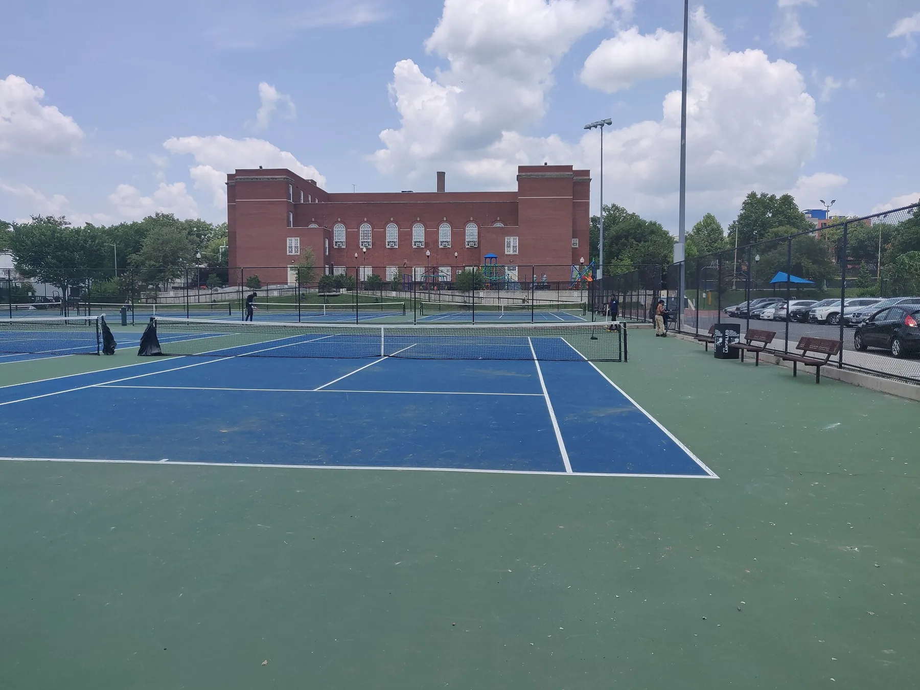 Banneker tennis courts